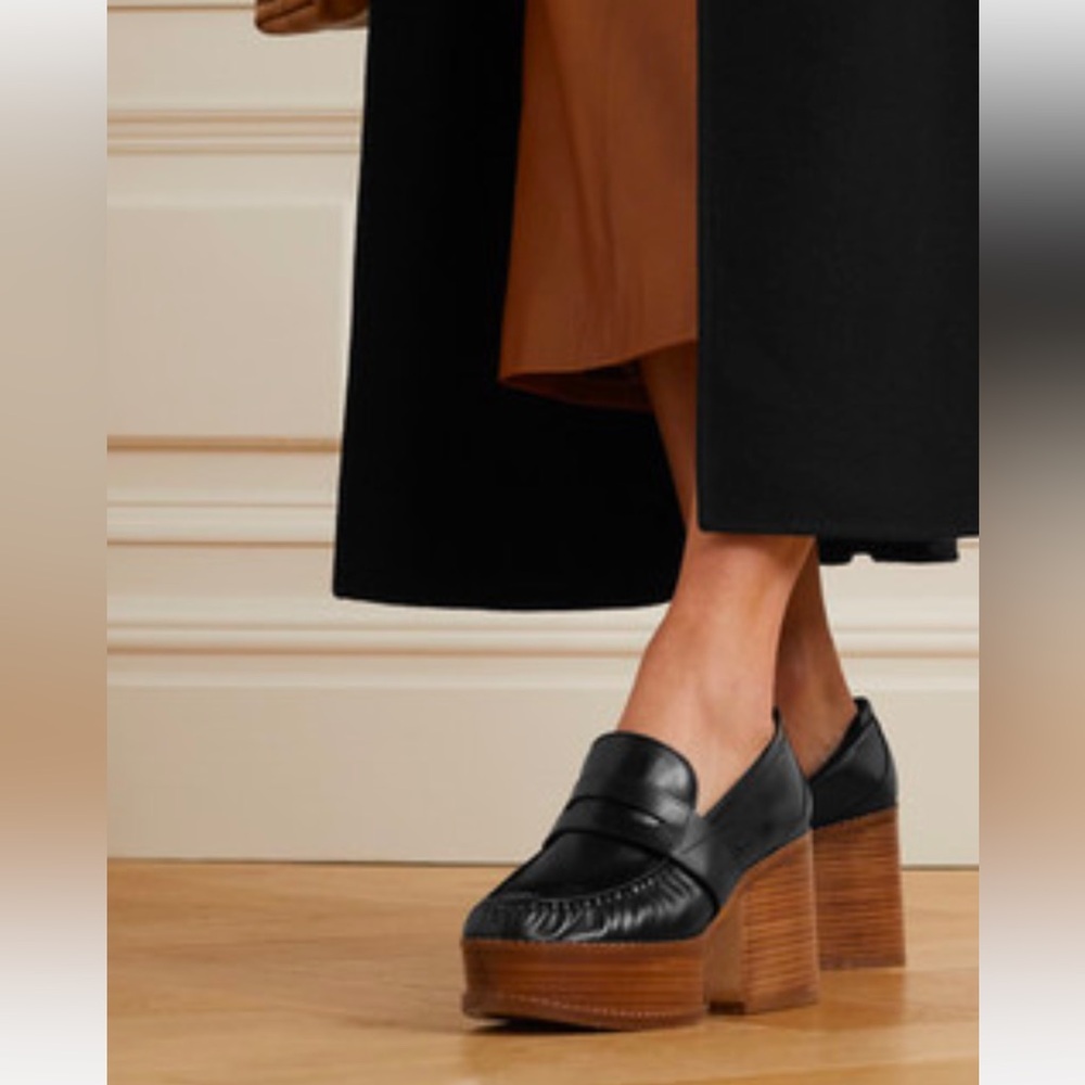 Gabriela Hearst “Augusta” platform loafers